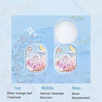 Portable Floral Solid Perfume Balm Set for Women