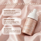 Luminous Dewy Finish Makeup Setting Spray