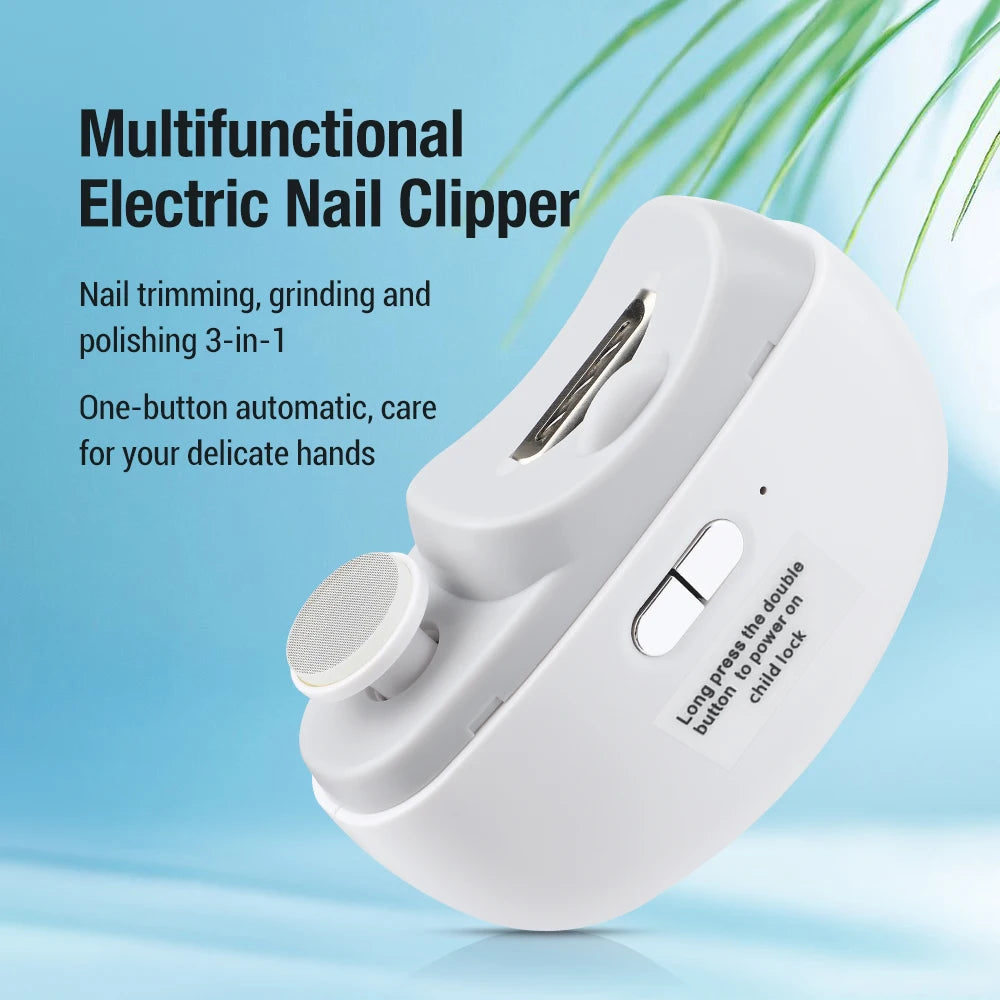 Automatic Electric Nail Trimmer and Polisher