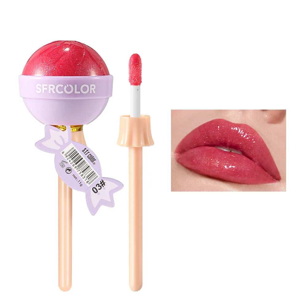 Shimmering Candy Lollipop Lip Gloss