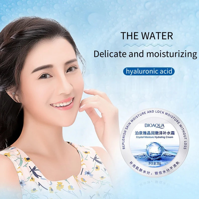 Crystal Hyaluronic Acid Facial Moisturizing Cream