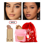 Matte Foundation and Setting Powder Makeup Set