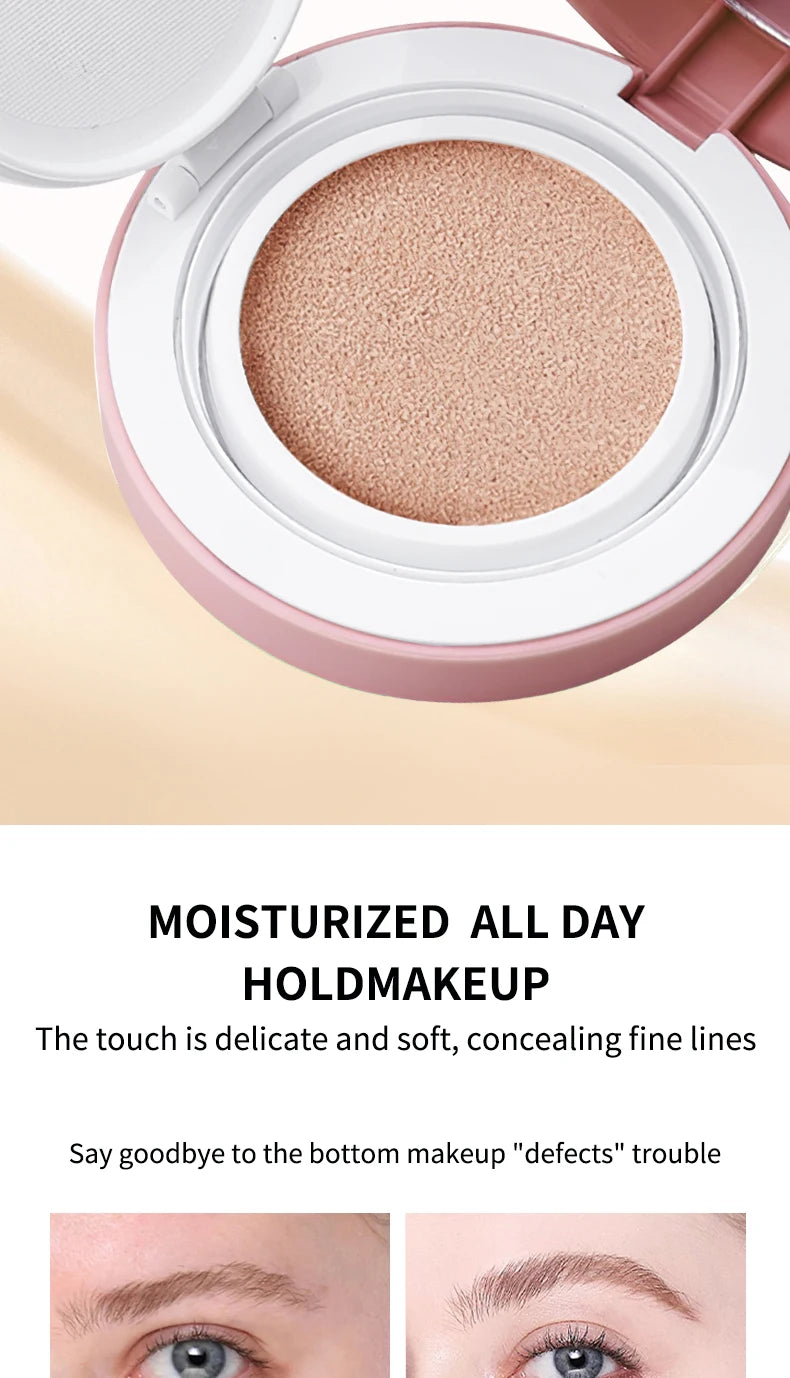 Waterproof Long-Lasting Moisturizing Foundation Cushion