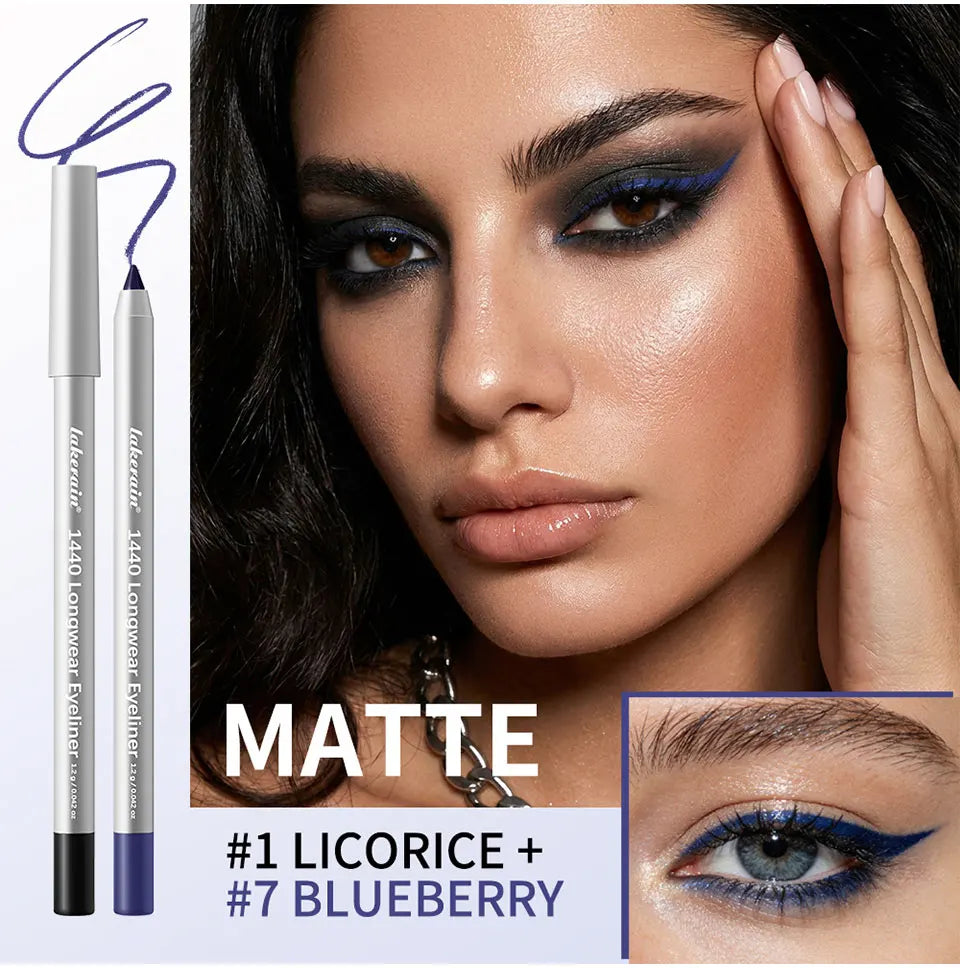 Waterproof Long-Lasting Smudge-Proof Eyeliner Pencil - 9
