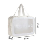 Waterproof Transparent Travel Toiletry and Cosmetic Organizer Bag