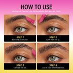 Long-Lasting Brow Lamination Styling Gel with Built-in Comb