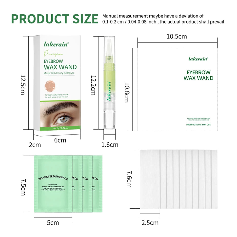 Precision Eyebrow and Facial Hair Waxing Wand