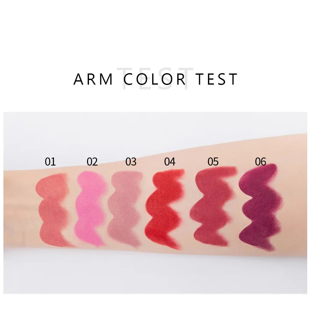 Velvet Matte Lipstick Set for Long-Lasting Wear