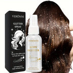 Shimmering Body and Hair Glitter Highlighter Spray