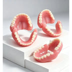 Comfortable Soft Silicone Denture Set for Men and Women