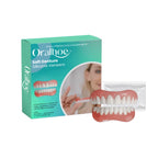 Flexible Cosmetic Silicone Denture Set for Instant Smile