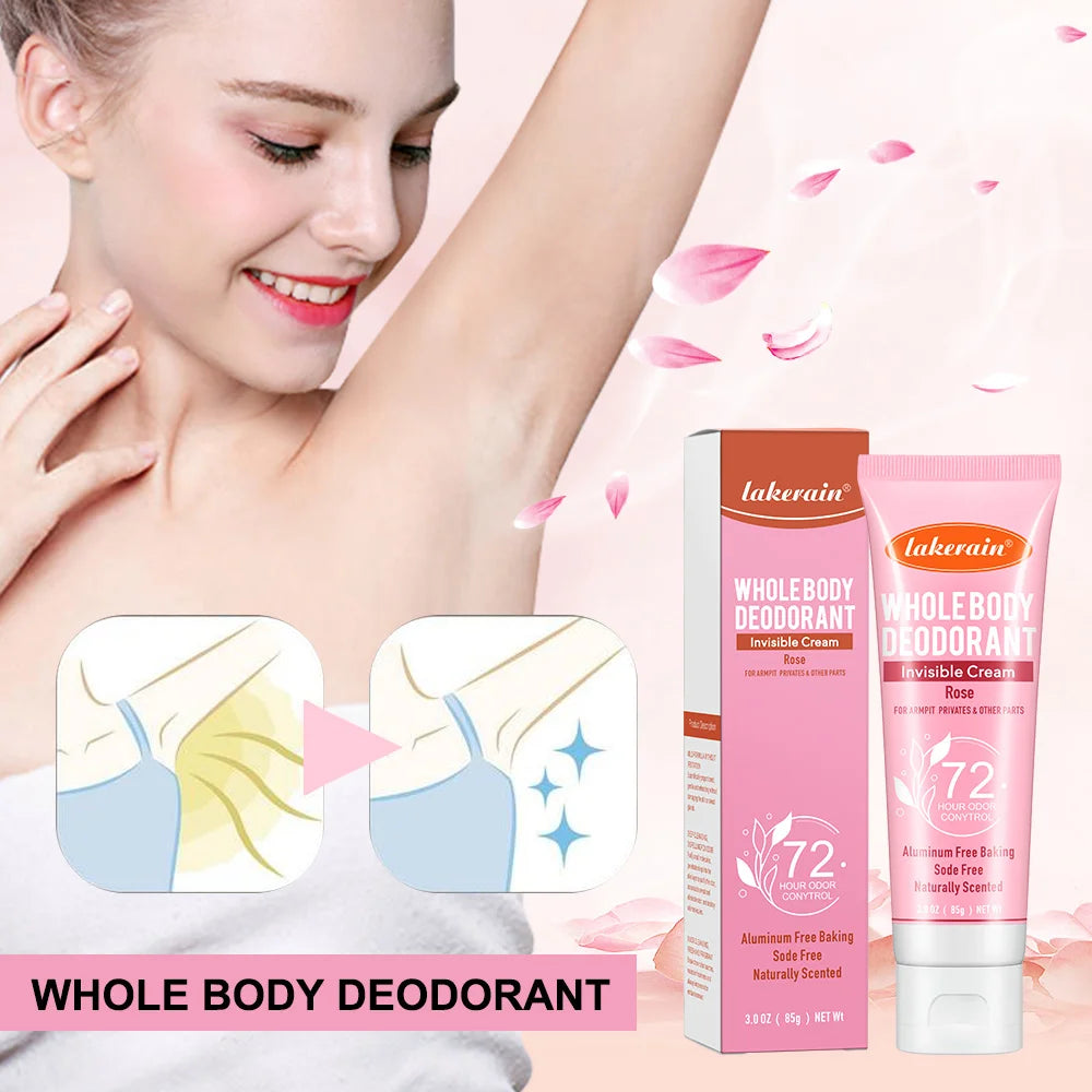 72-Hour Invisible Whole Body Deodorant Cream