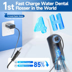 Professional Electric Toothbrush and Water Flosser Oral Care Kit