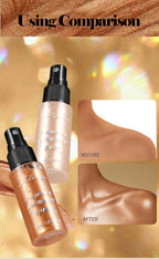 Diamond Liquid Body Highlighter Shimmer Spray