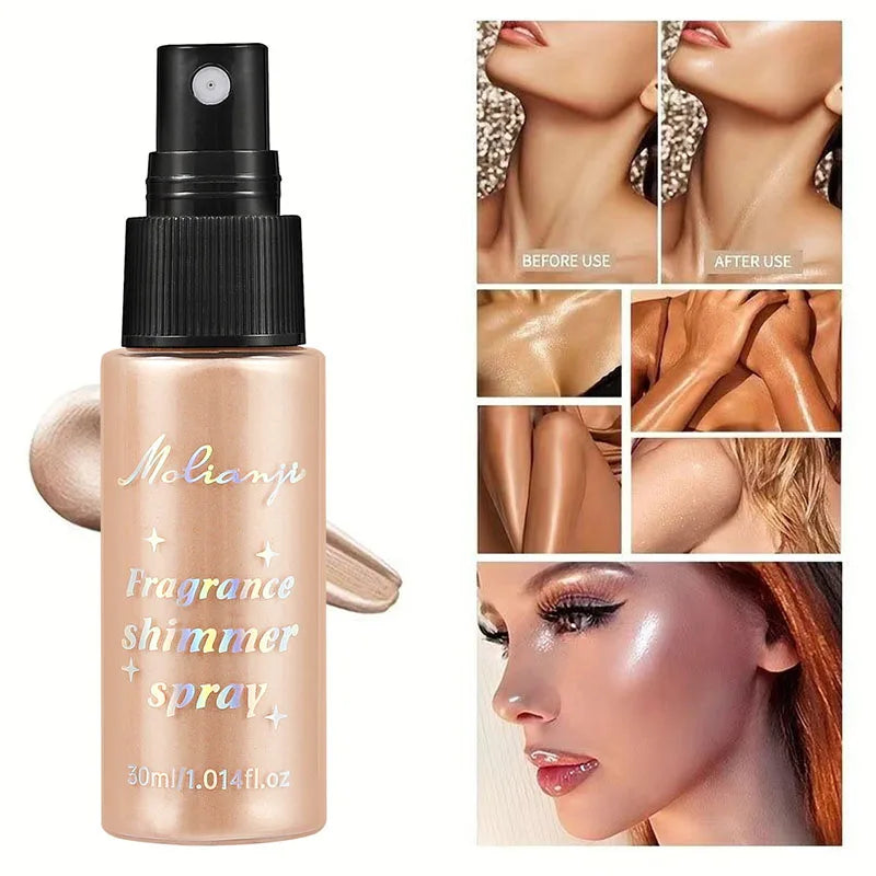 Diamond Liquid Body Highlighter Shimmer Spray