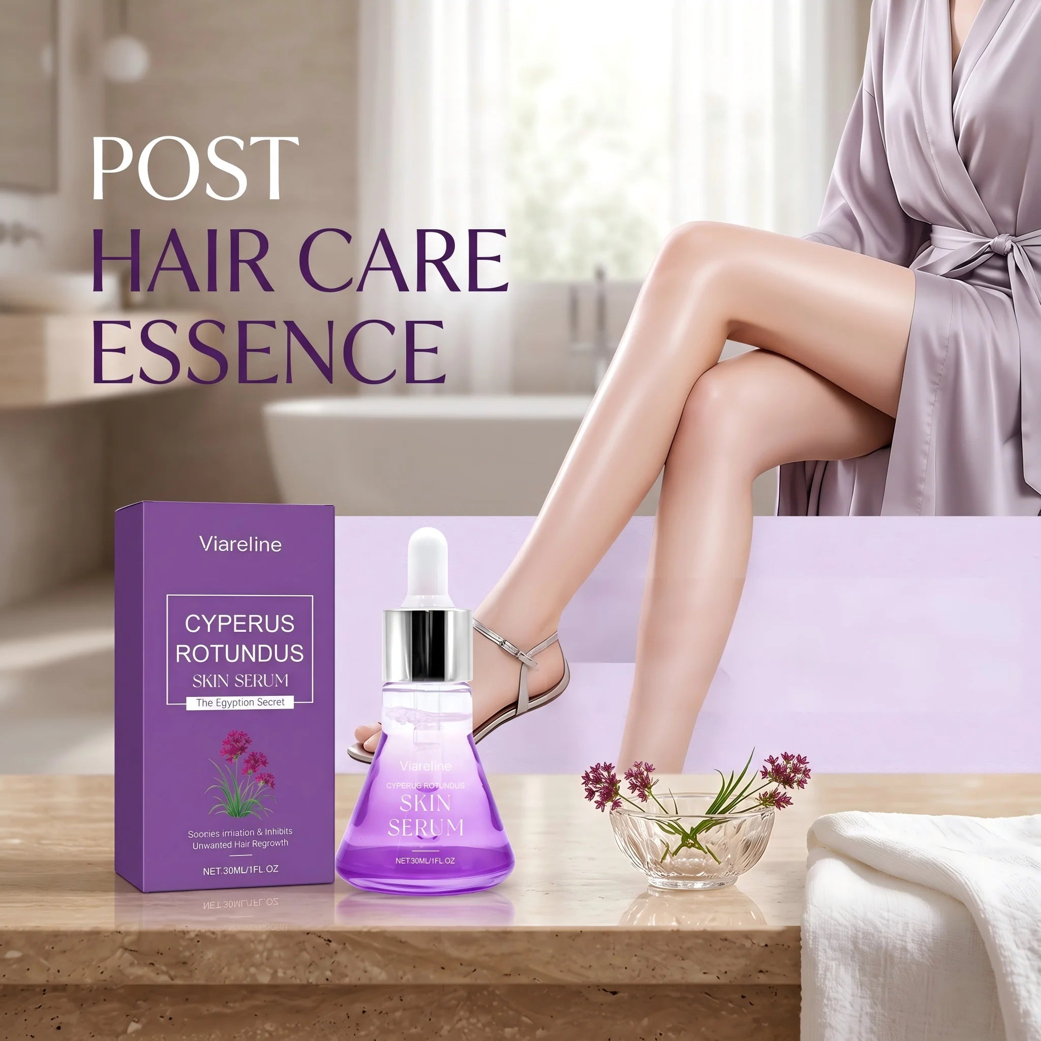 Post-Hair Removal Calming & Growth Inhibitor Serum - 4