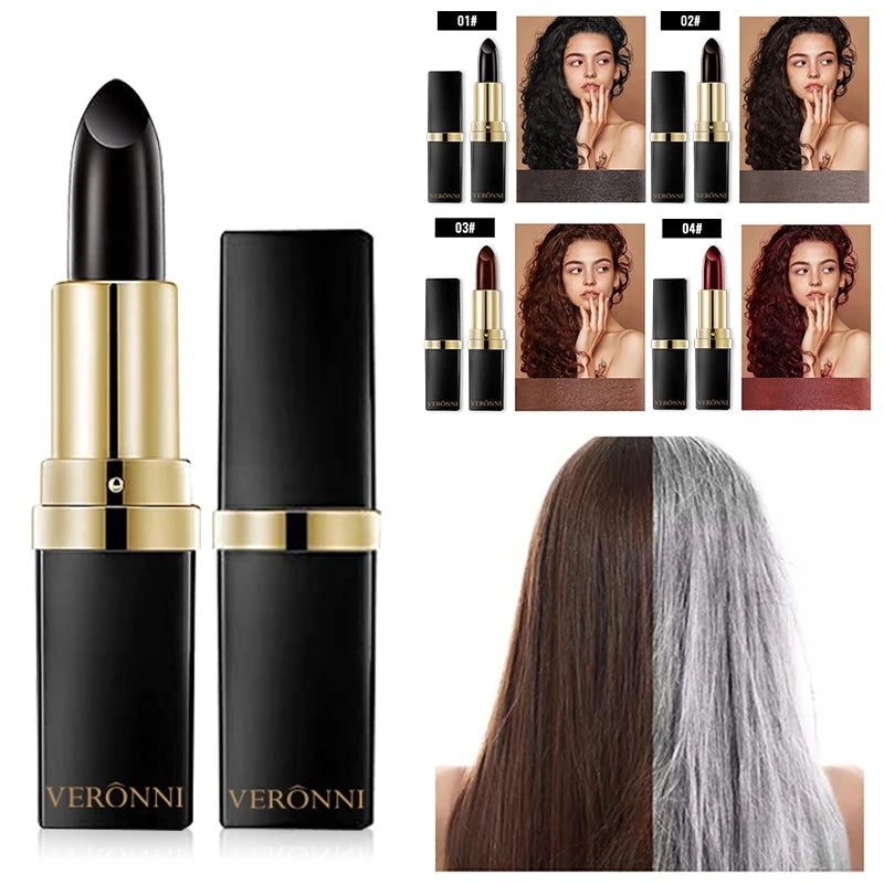 Temporary Hair Color Touch-Up Pen for Gray Coverage