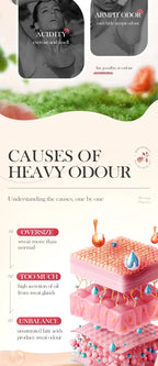 Refreshing Underarm Deodorant Roll-On for Long-Lasting Freshness
