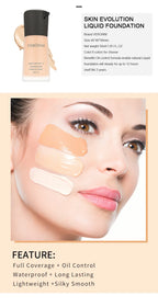 Full Coverage Moisturizing Foundation for Flawless Skin