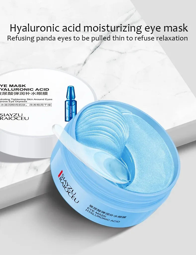 Hyaluronic Acid Collagen Eye Mask for Dark Circles and Puffiness