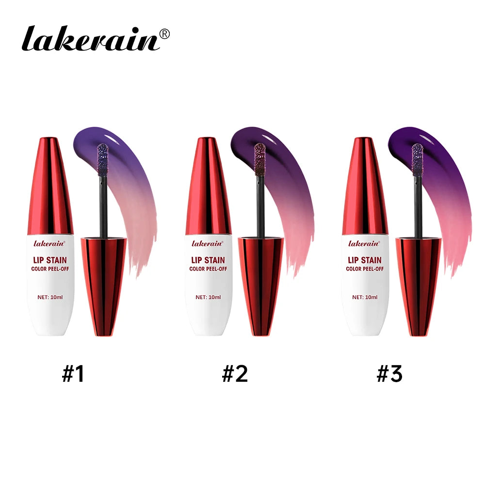 Waterproof Peel-Off Lip Stain for Long-Lasting Color