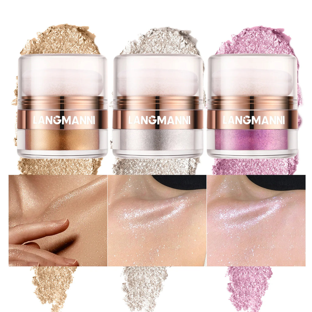 Shimmering Diamond Body Highlighter Powder