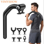 Dual-Head Handheld Muscle Massage Gun