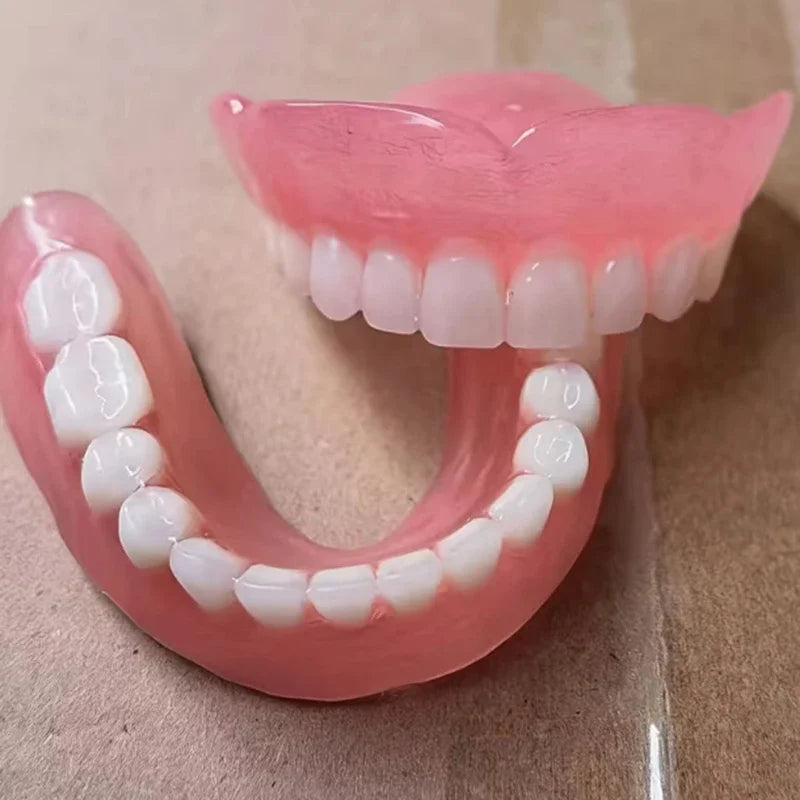 Comfortable Silicone Cosmetic Smile Enhancer Dentures - 12