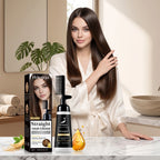 One-Step Protein Hair Straightening Cream with Built-In Comb