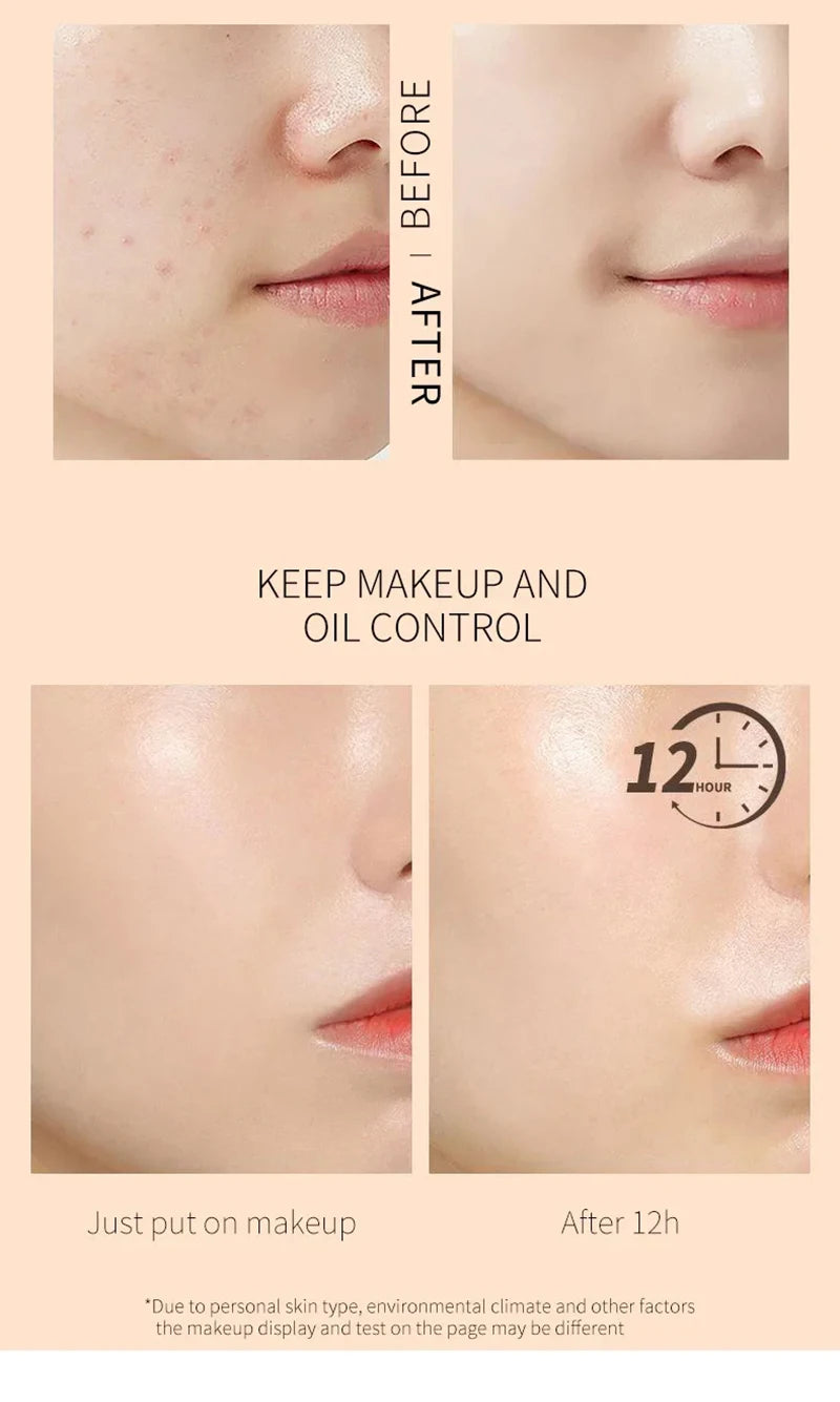 Full Coverage Moisturizing Foundation for Flawless Skin