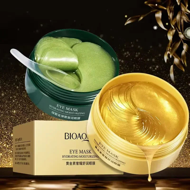 Hydrating Gold Collagen Eye Masks for Dark Circles and Puffiness - 1