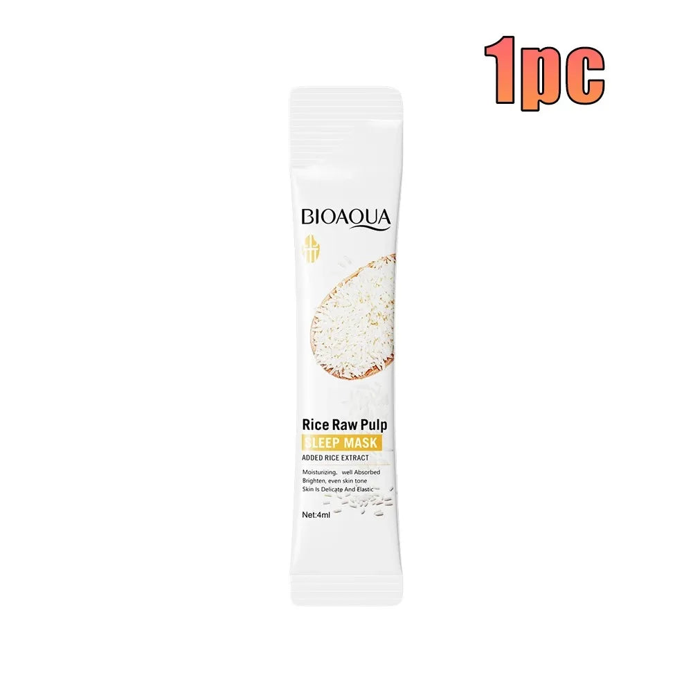 Hydrating Rice Extract Overnight Face Mask for Radiant Skin - 8