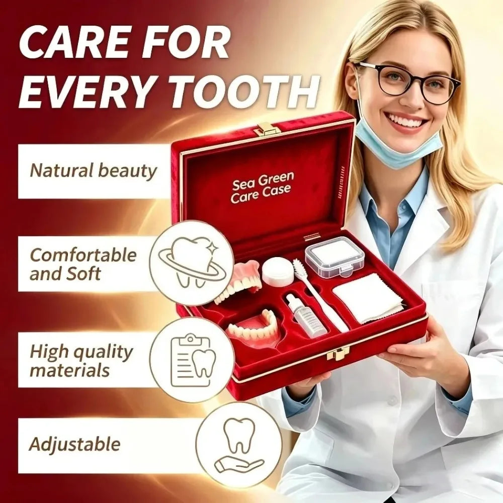 Comfort Fit Silicone Denture Set for Daily Use
