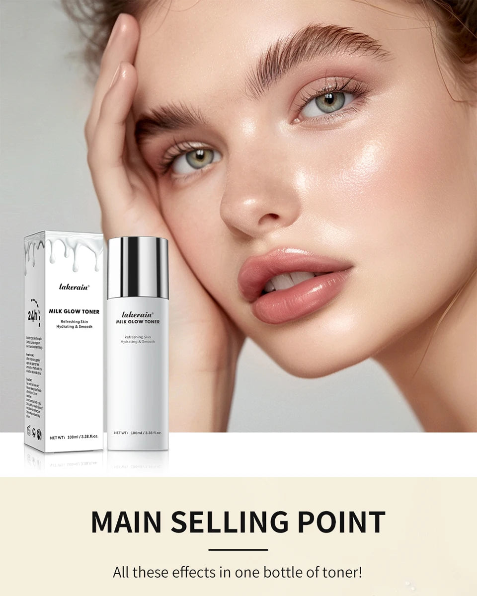 Hydrating Milk Facial Toner for Radiant Skin - 8