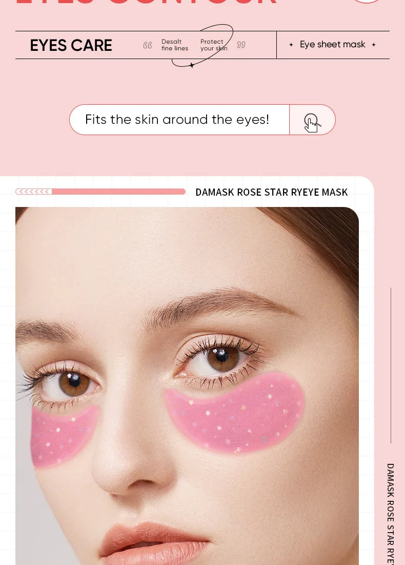Rose Collagen Hydrating Eye Mask Patches
