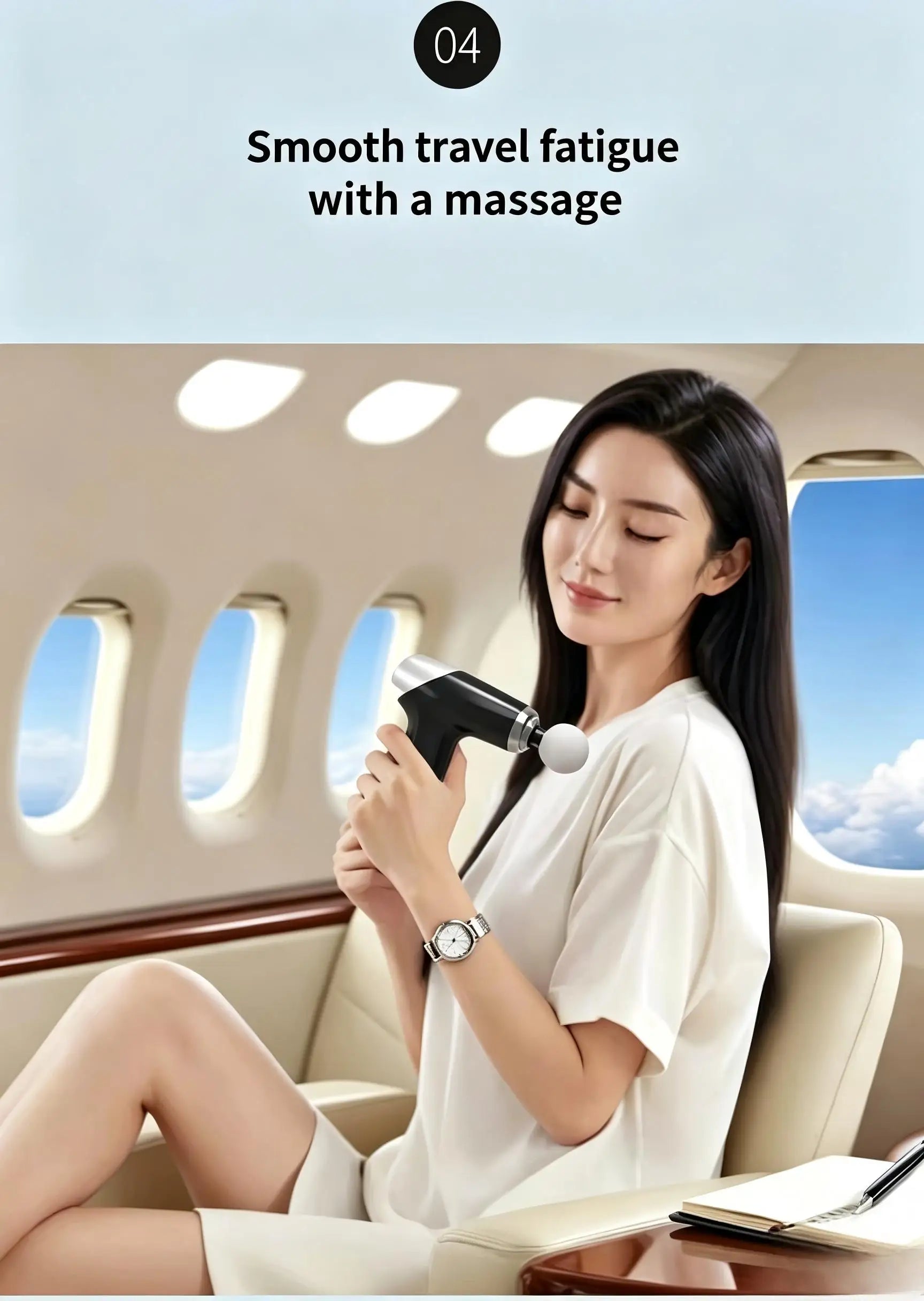 Portable Deep Tissue Percussion Muscle Massage Gun - 17