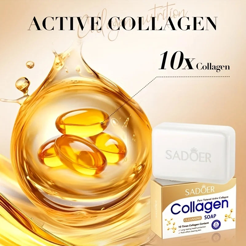 Collagen Firming Face and Body Cleansing Soap