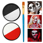 Dual-Split Water-Based Face and Body Paint Set