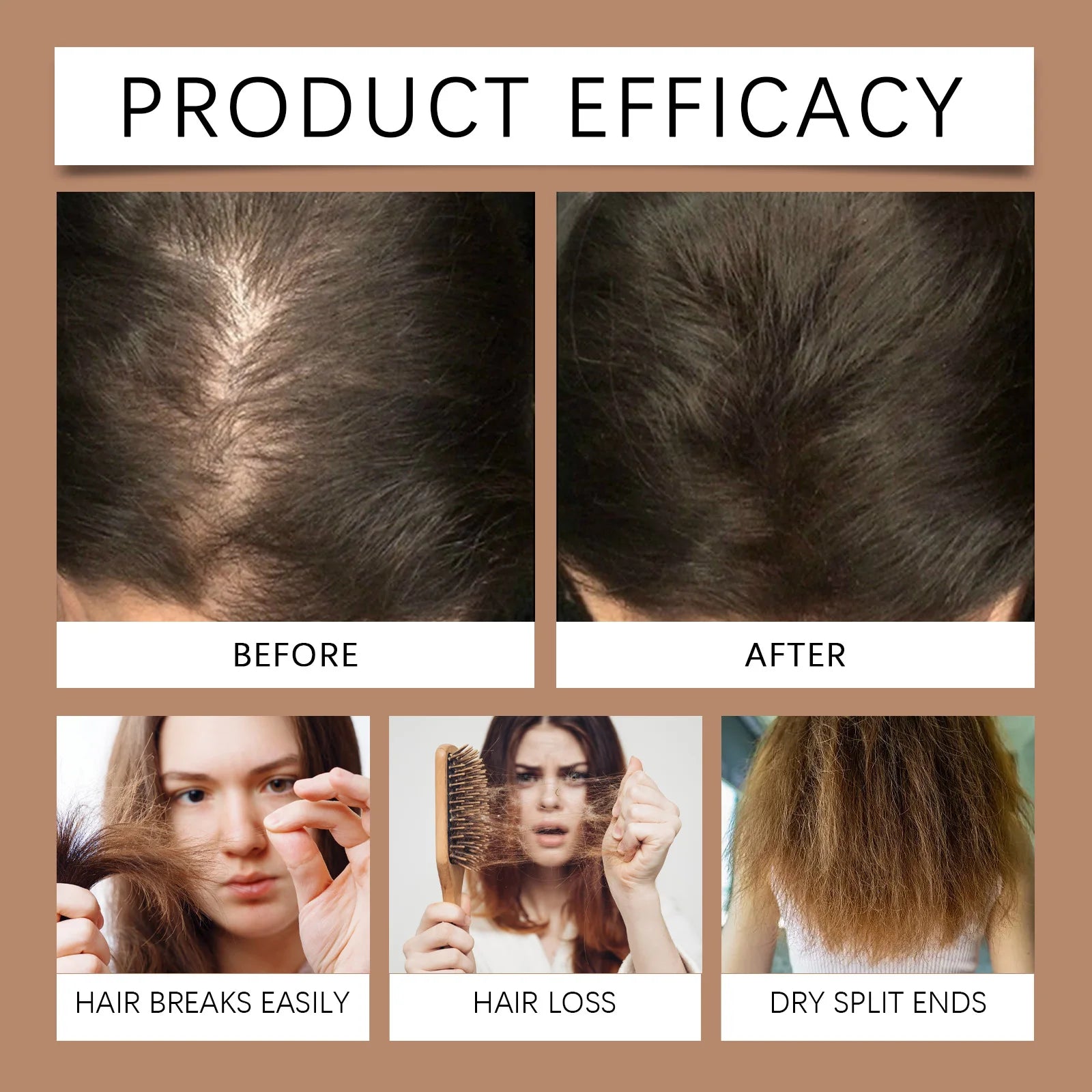 Strengthening Hair Growth Shampoo for All Hair Types - 10
