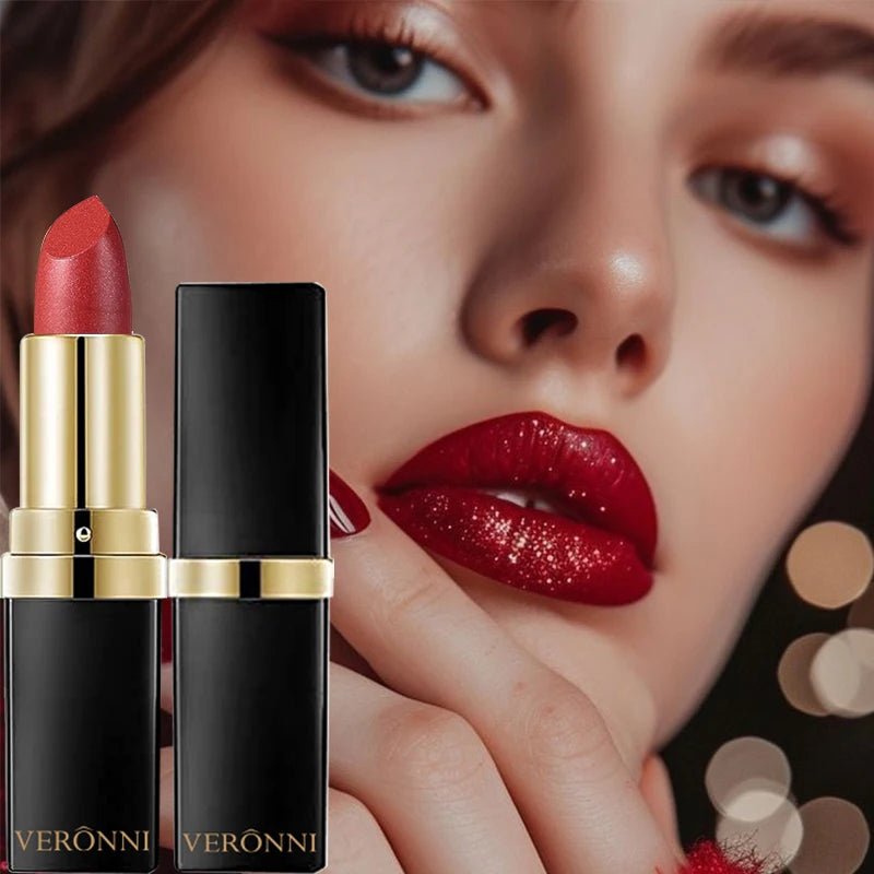 Shimmer Diamond Pearl Lip Gloss for Long-Lasting Shiny Lips - 6
