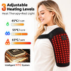 Red Light Therapy Heated Shoulder Support Wrap
