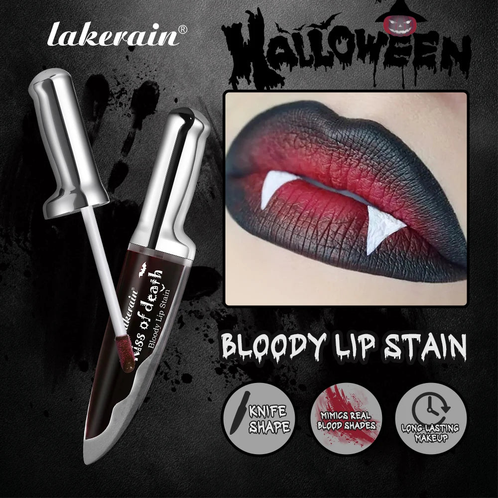 Waterproof Bloody Lip Stain for Halloween Makeup - 5