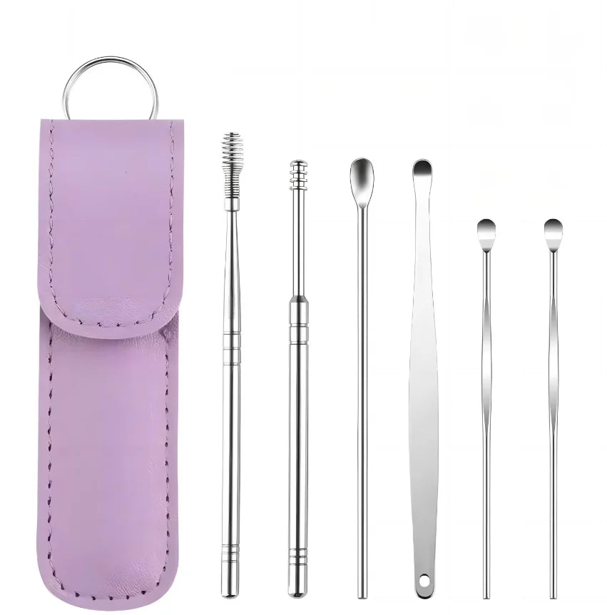 Stainless Steel Ear Wax Removal Tool Kit