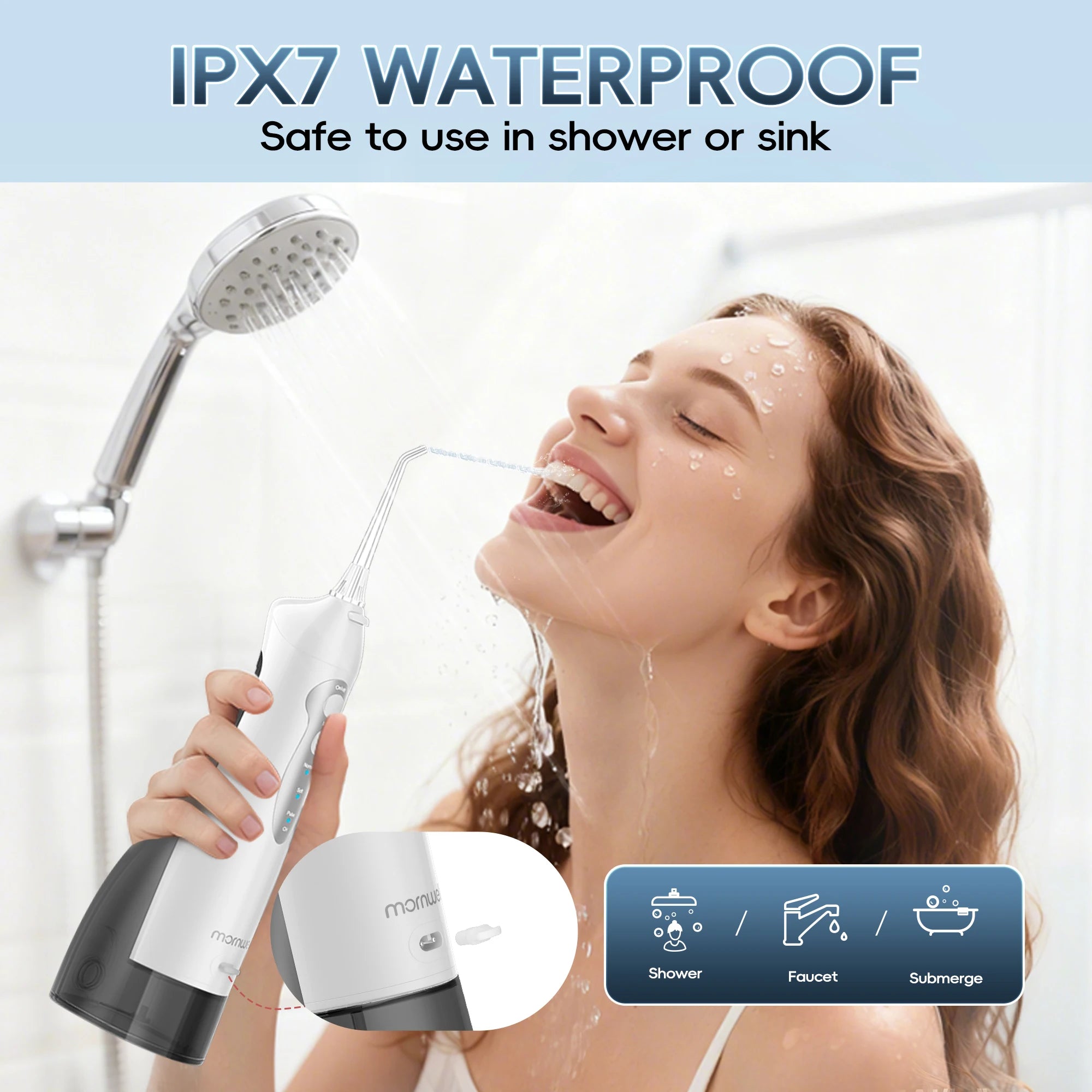 Professional Electric Water Flosser and Toothbrush Dental Care Set - 2