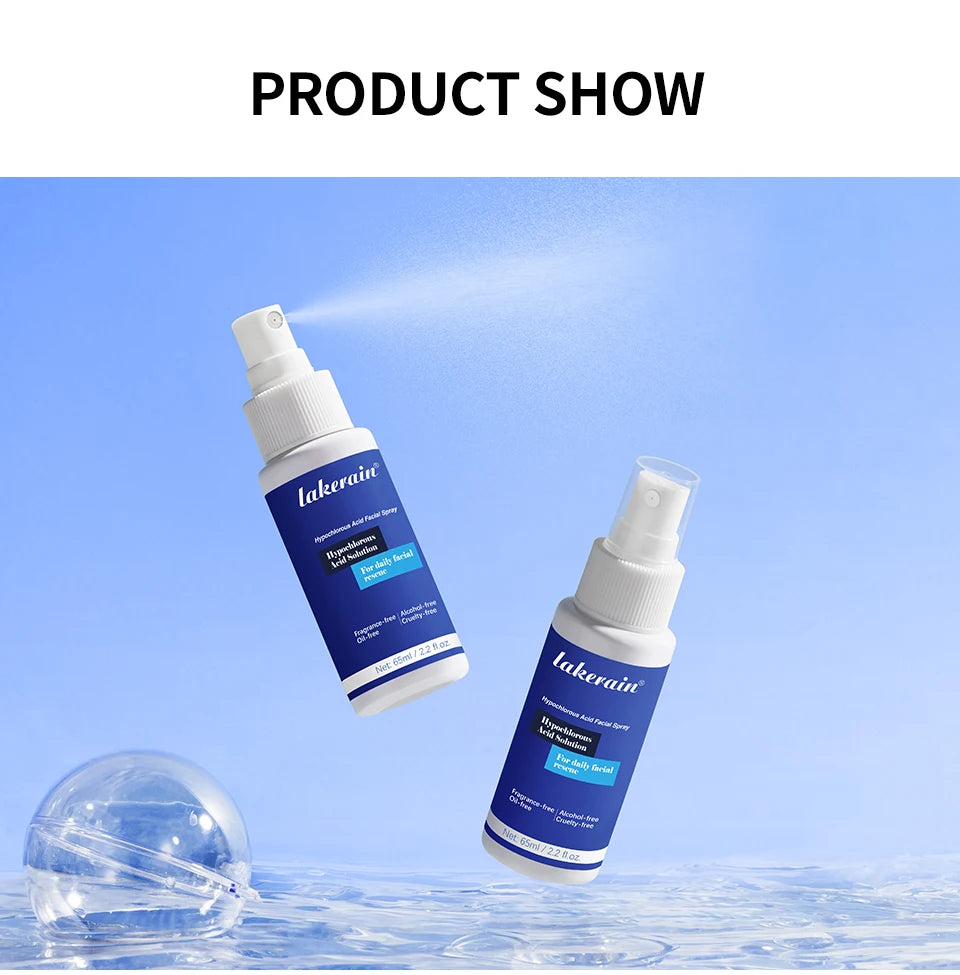 Hypochlorous Acid Soothing Facial Mist for Acne and Redness