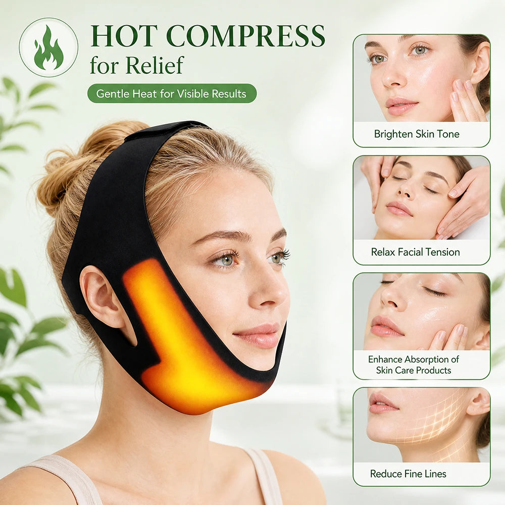 Hot and Cold V-Line Facial Lifting and Recovery Bandage