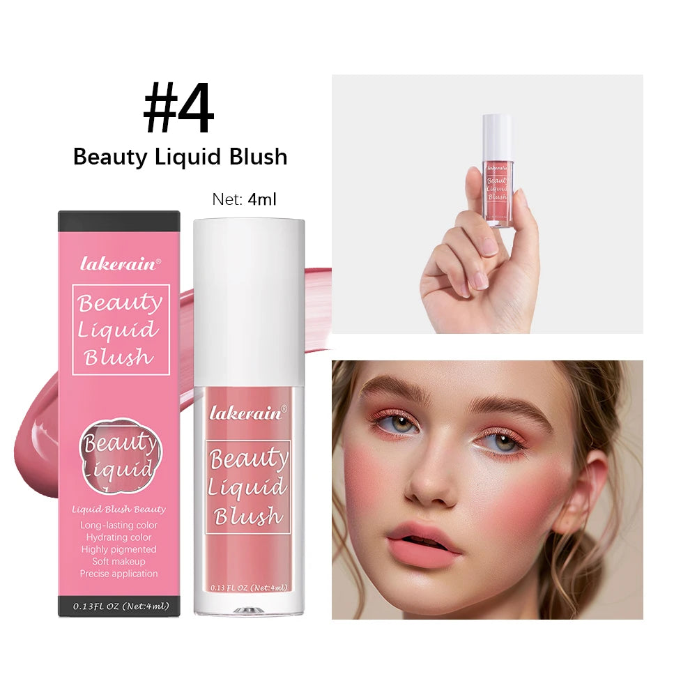 Long-Lasting Waterproof Liquid Blush