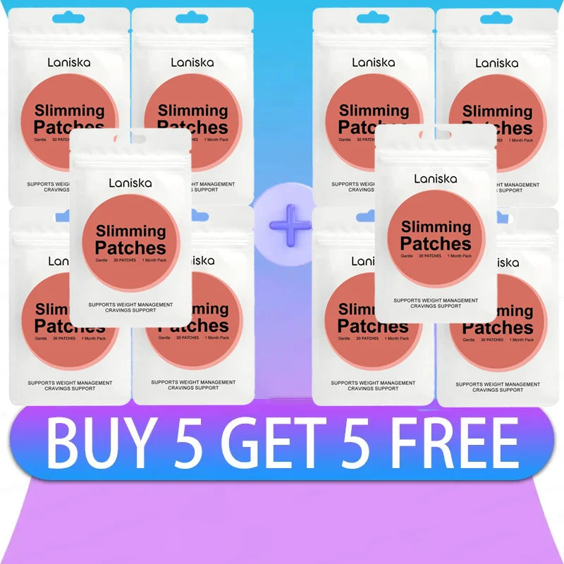Natural Slimming Belly Patches for Weight Management - 10