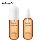 Long-Lasting Vanilla and Rose Hair and Body Fragrance Mist