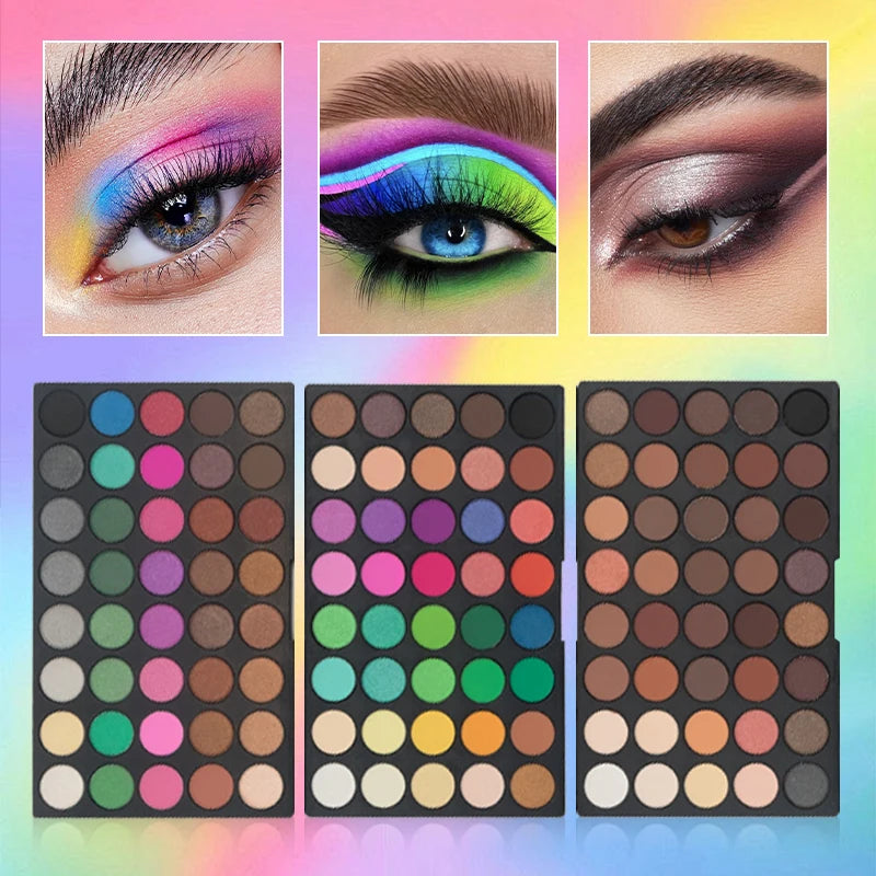 120-Color Professional Eyeshadow Palette for Every Look